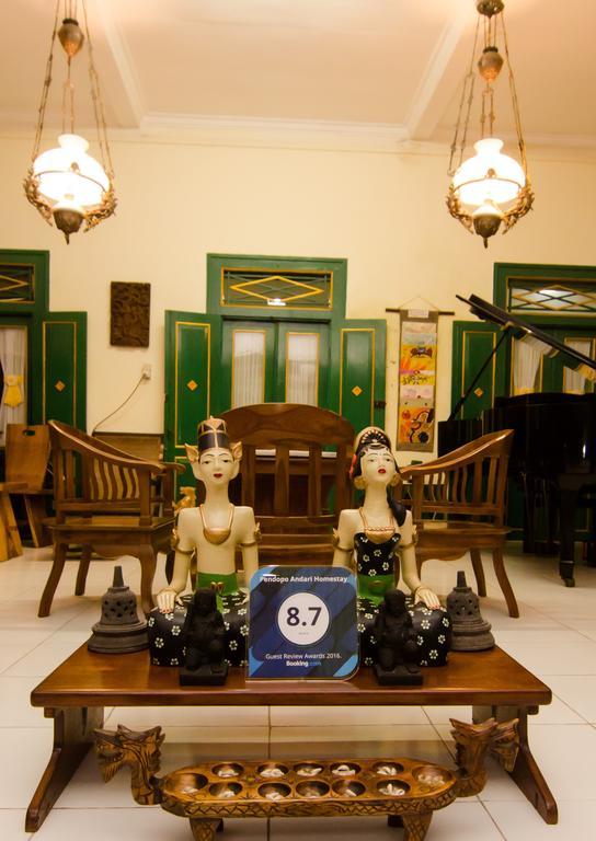 Pendopo Andari Homestay Jogyakarta Zewnętrze zdjęcie
